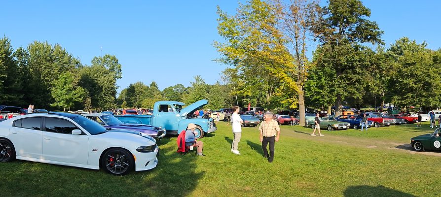 A Hot And Humid Evening At Country Cruizin for Leos Day – August 22, 2024